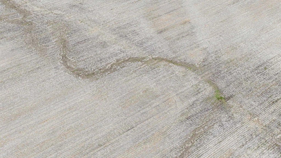 This 15 acres has the blue line around it