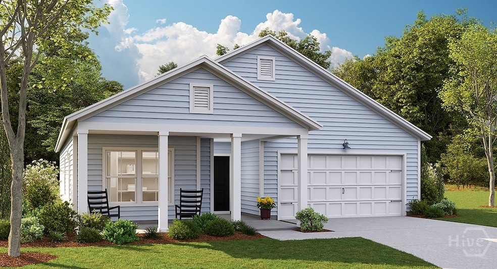 The Litchfield II Arbor Collection N6 Front Elevat