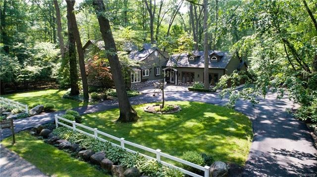 Nestled on Two Private Acres