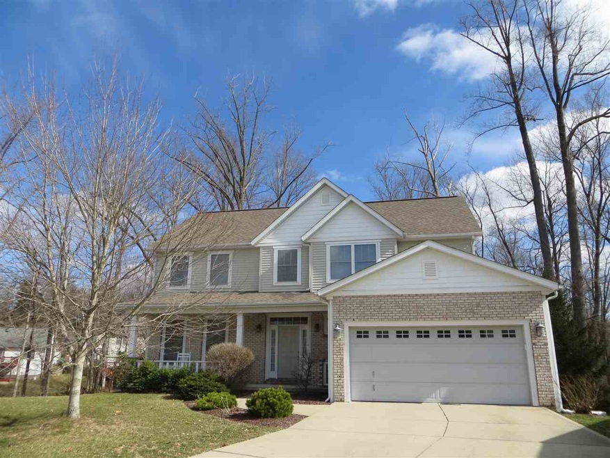 Wooded Lot on a quiet cul-de-sac