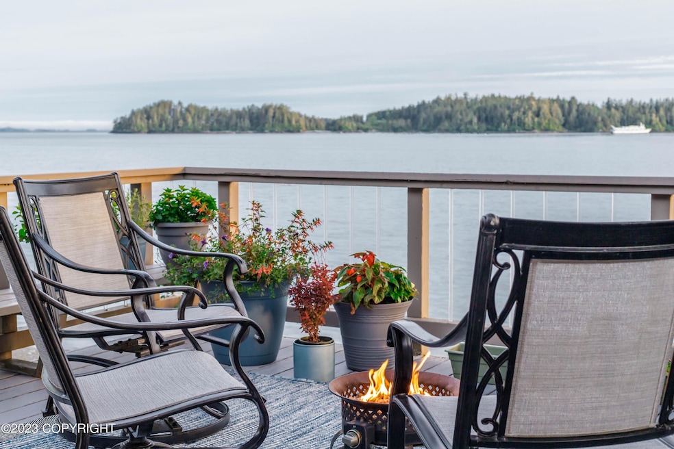 view off deck