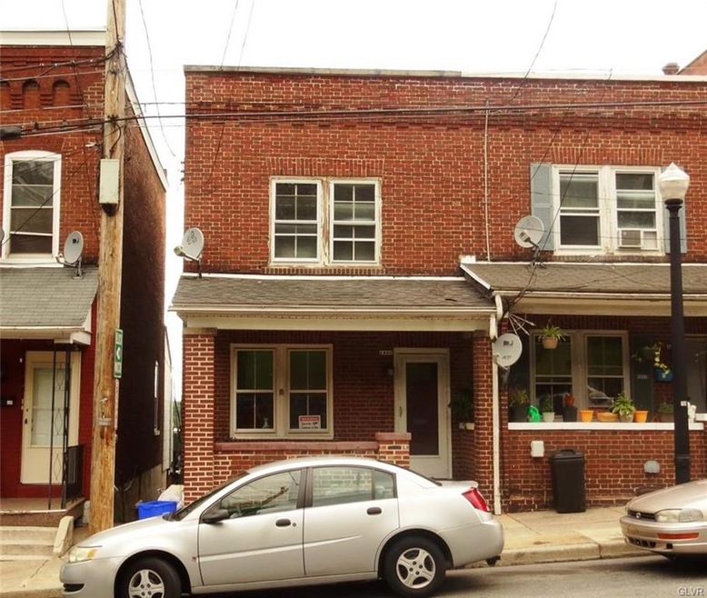 Solid 3 BR 1.5 BA End Row with 1188 sf