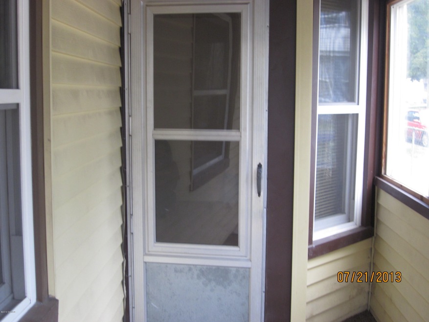 Enclosed front porch