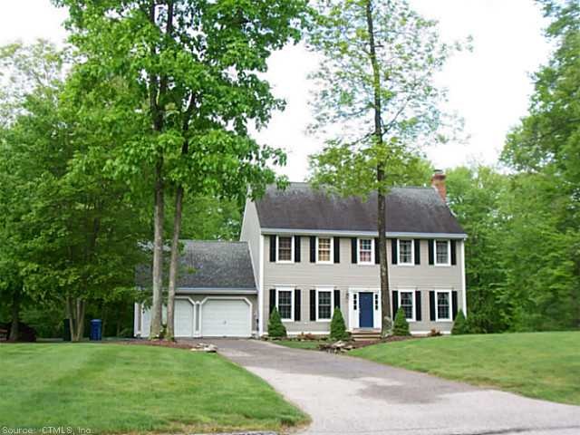 Exterior Front. Beautiful wide green lawn