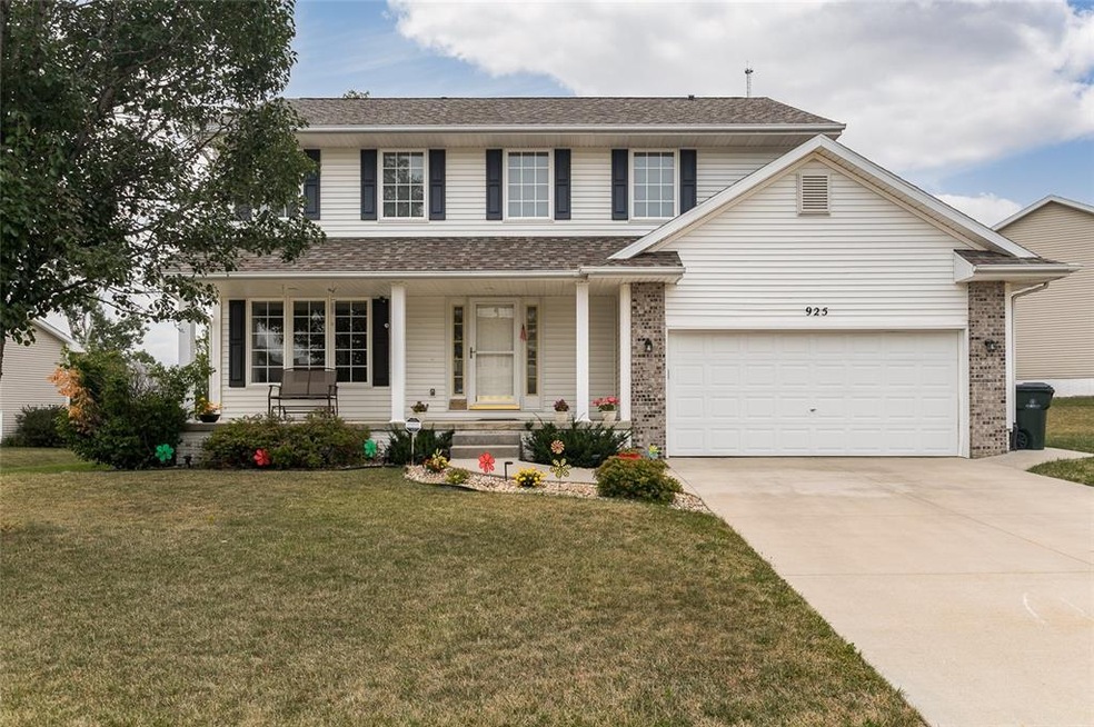 Inviting front porch