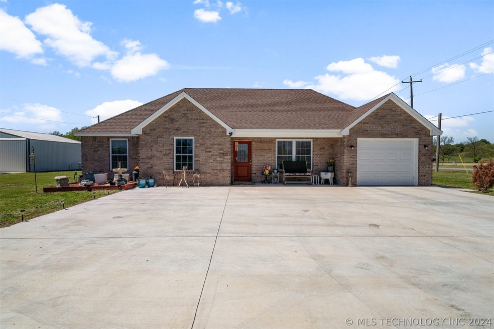 Extra Large Concrete driveway.