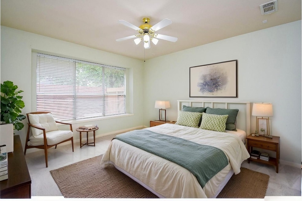 Dreamy bedroom suite with abundant natural light f