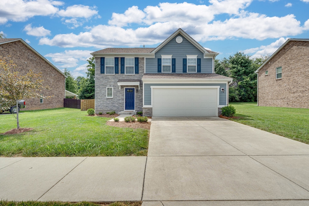 Adorable better than new 3 BR 2.5 BA with hardwoods, granite countertops, stainless appliances, spacious laundry room on 2nd floor, and master with large walk in closet.