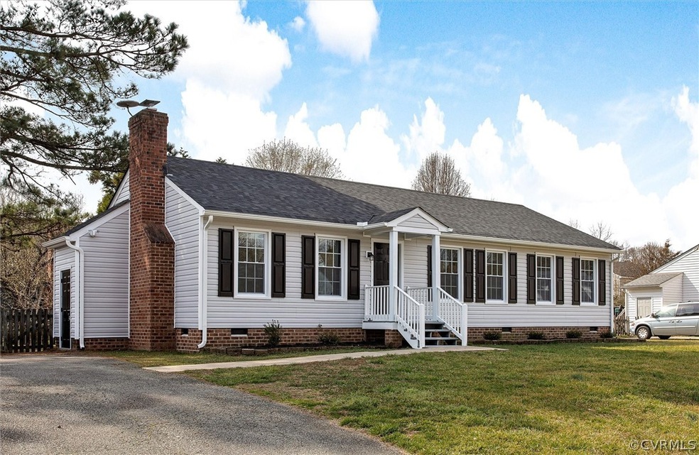 Exterior view, front of home.