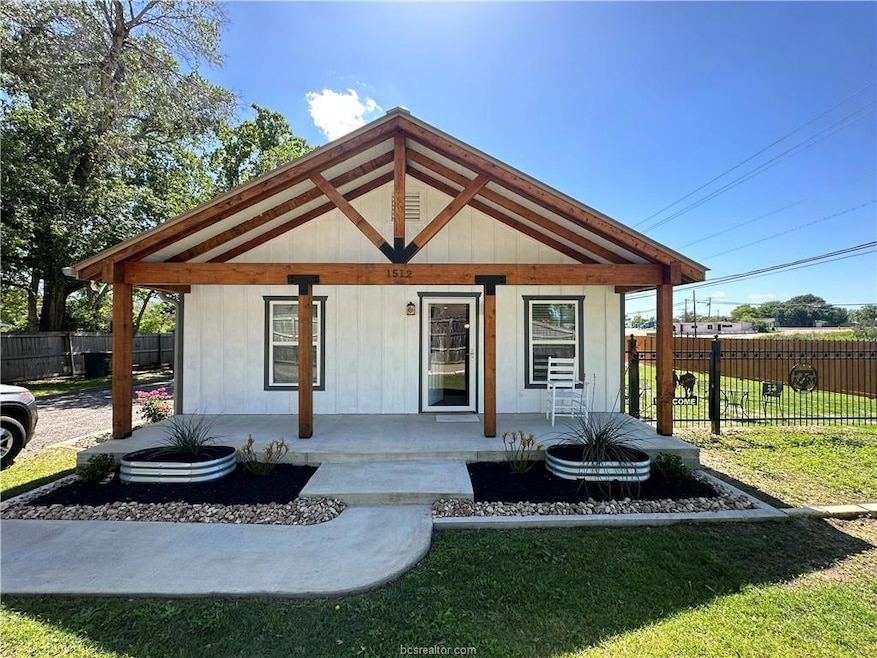 View of front of house with a porch