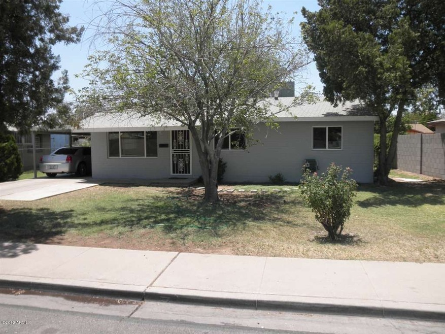 Front of home