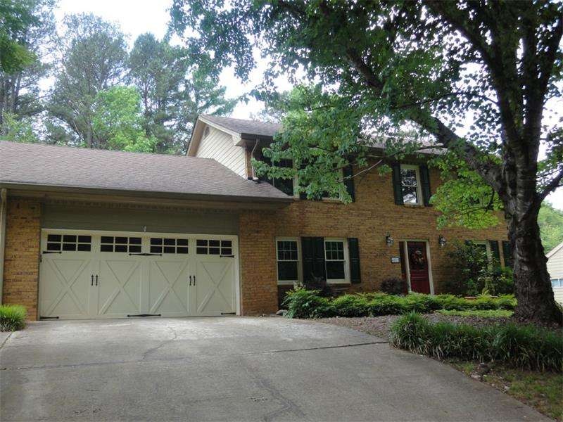 Beautiful Brick Home Front