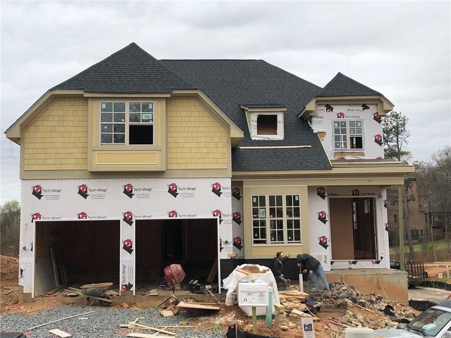 The Medlock floor plan offers master suite on the 