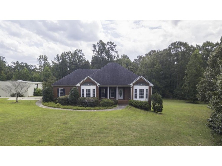 Four sided brick home