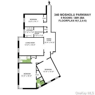 340 E Mosholu Pkwy S unit 3H, Bronx, NY 10458 - photo 1