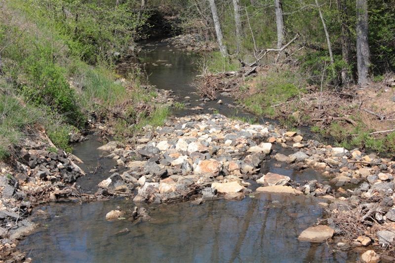 Creek frontage