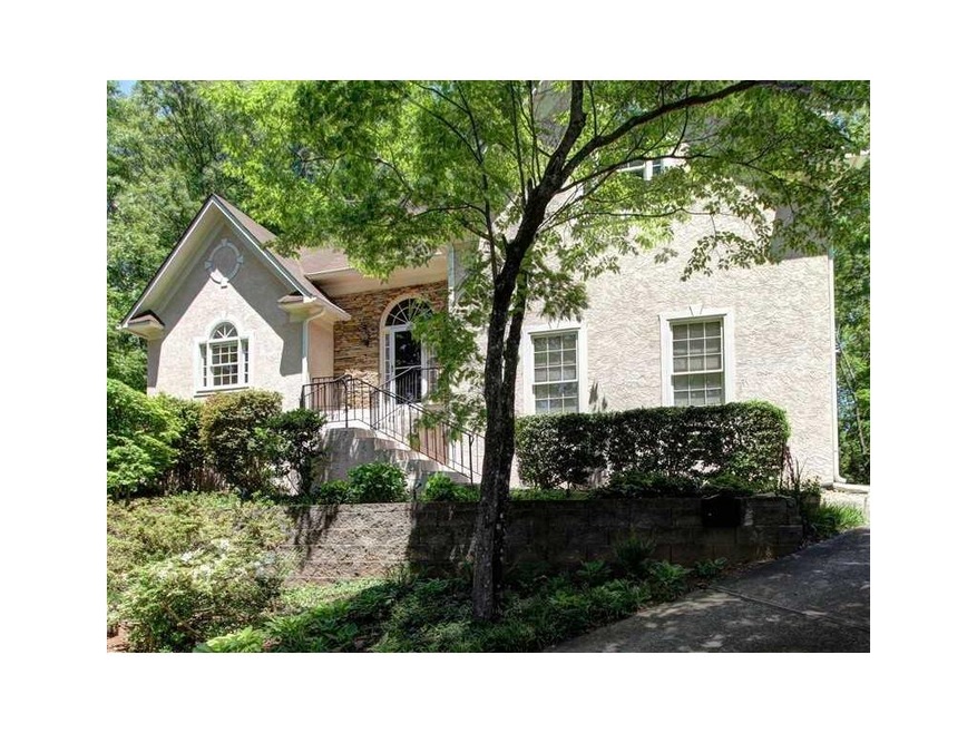 Facade/Exterior Front. Complete privacy at the end