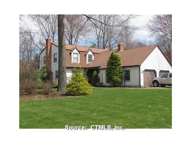 Exterior Front. Beautiful colonial on level lot.