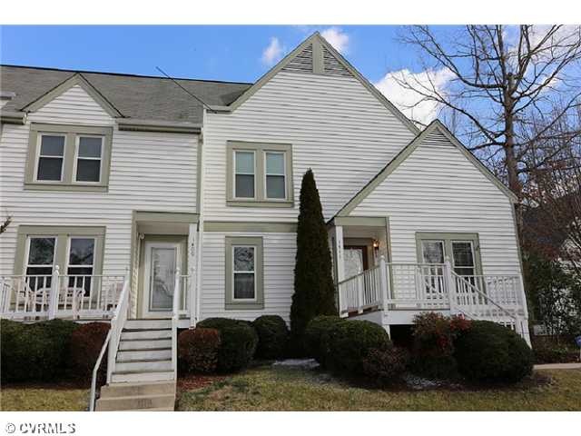 Exterior Front - End Unit Townhome