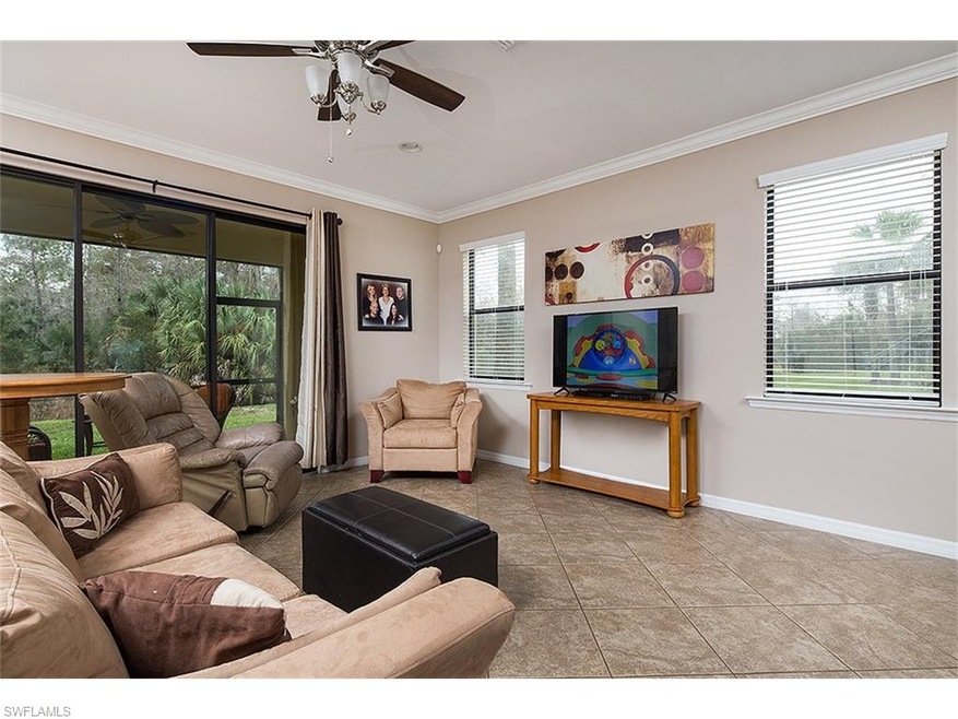 Open Living Room to the Kitchen