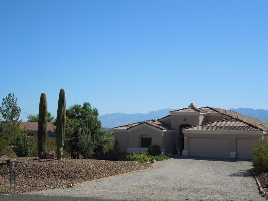 Front view with Catalinas