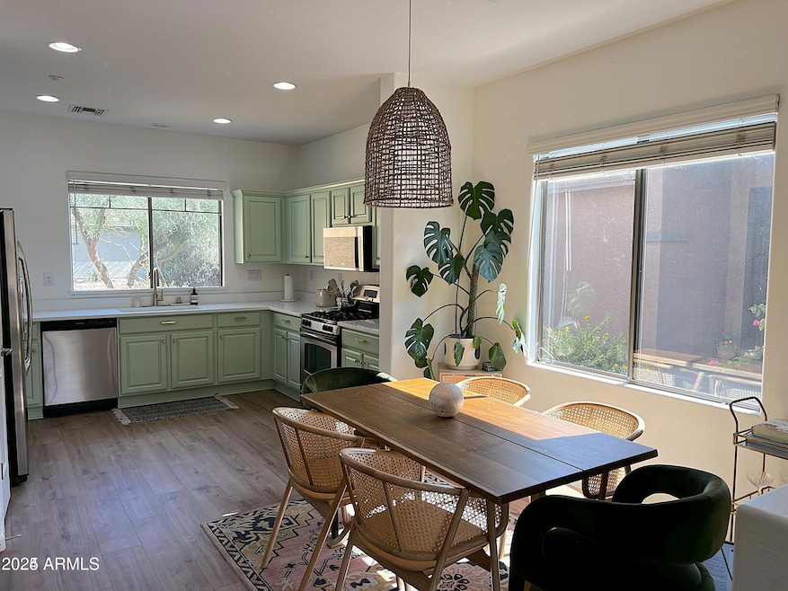 Entry Dining Kitchen