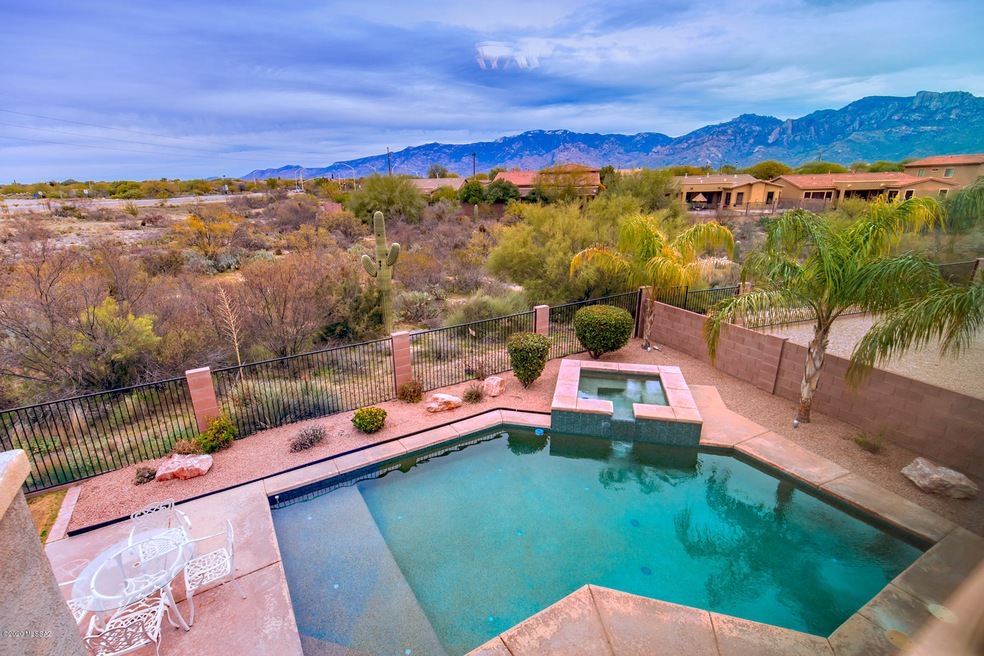 Pool and Mountains