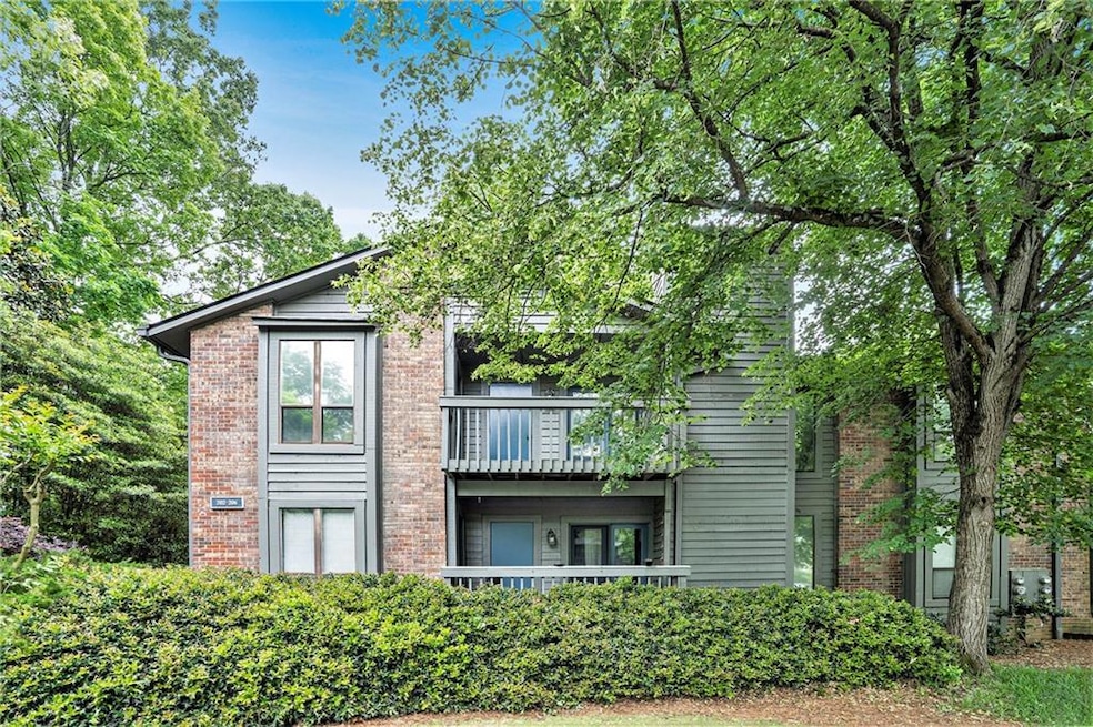 Front of unit, second floor