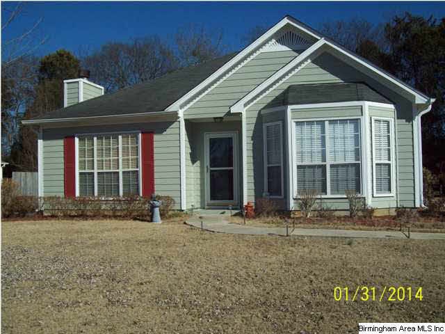 Front view of house from street