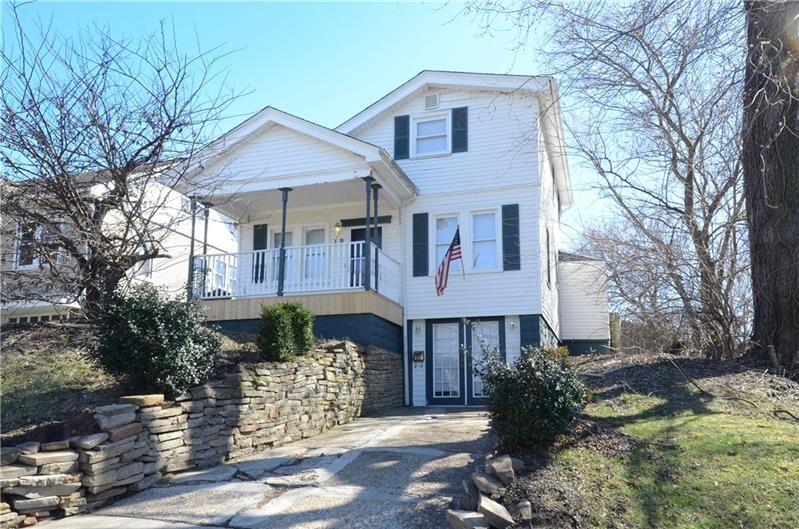 Front of home.