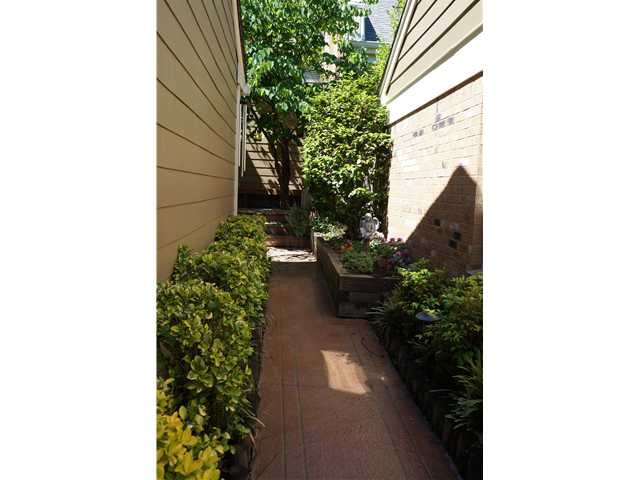 Private Iron Gate w/walk way to Front Door. Easy t
