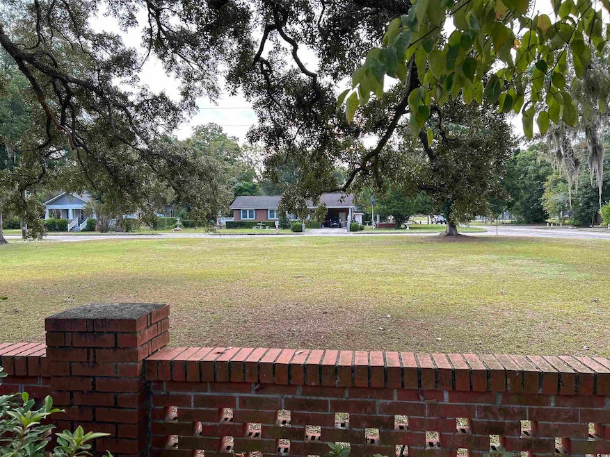 View of green lawn