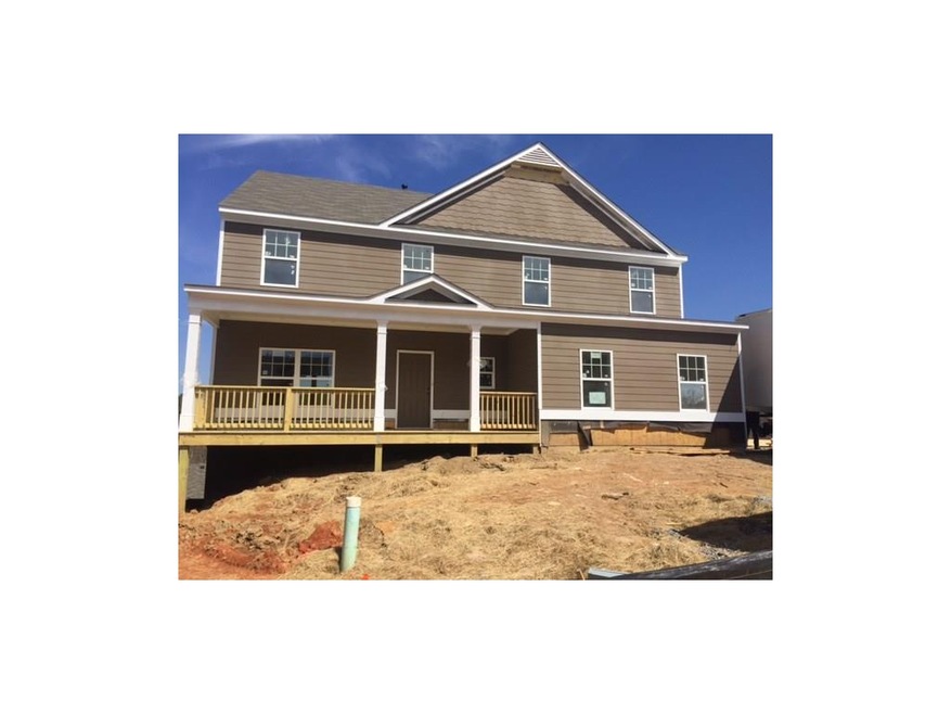 Douglas plan on full basement w/rocking chair fron
