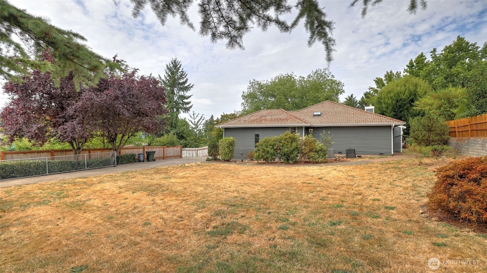 Plenty of room to roam, relax, or create your dream outdoor oasis.