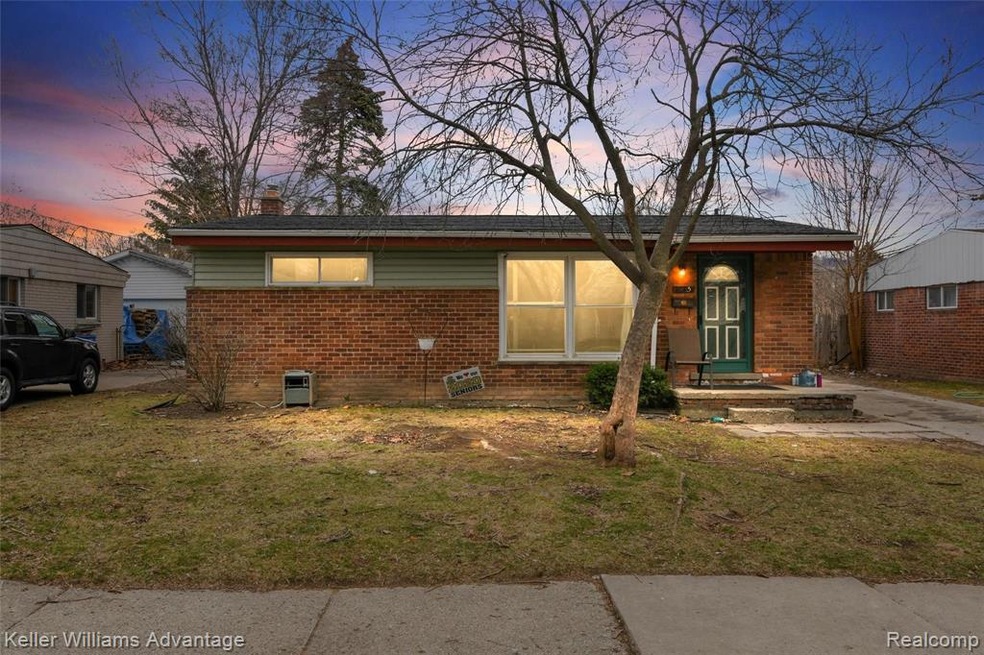 Brick ranch with aluminum trim