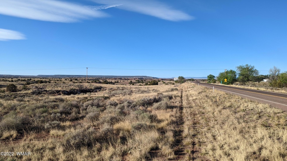 looking north