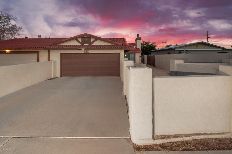 Front Entry and Garage
