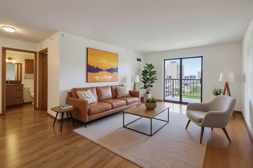 Welcome to The Pointe! Virtually staged living room.