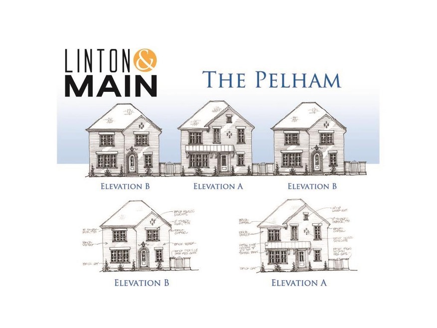 The PELHAM! New floor plan with Gourmet kitchen op