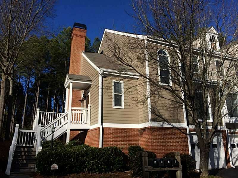 Exterior Front. Hard to find end unit with large d