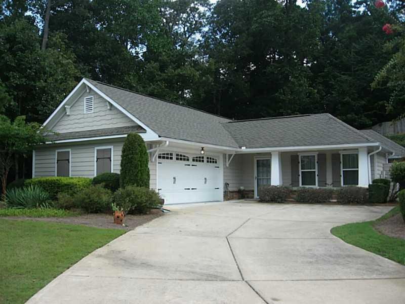Exterior Front. Cul-de-sac lot, level yard and dri