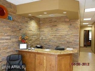 Reception desk
