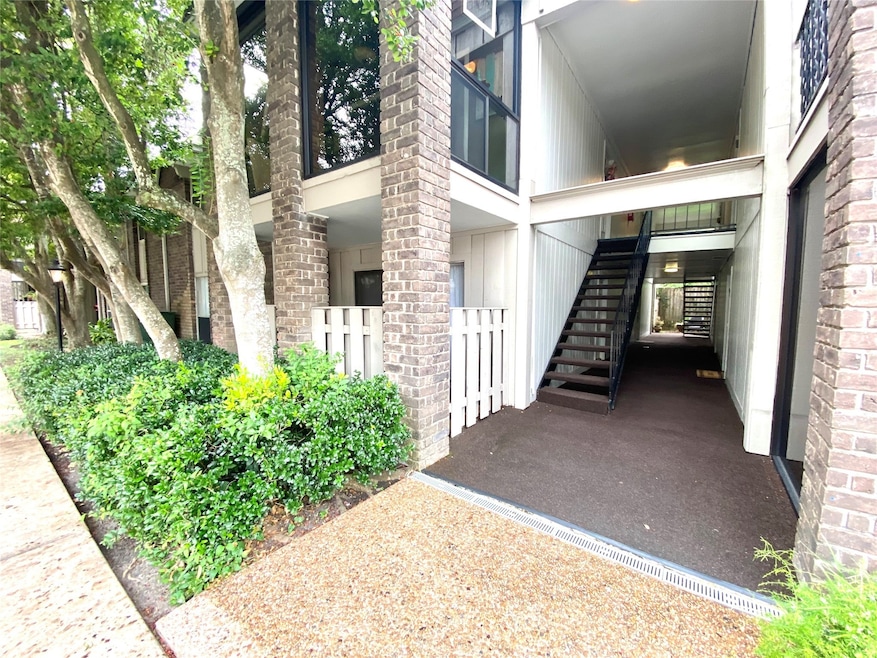 First floor unit with covered patio area