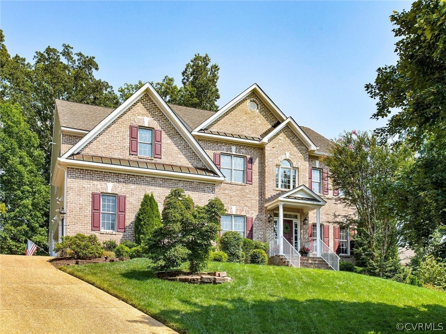 Front Exterior - Large Brick Front Transitional Ho