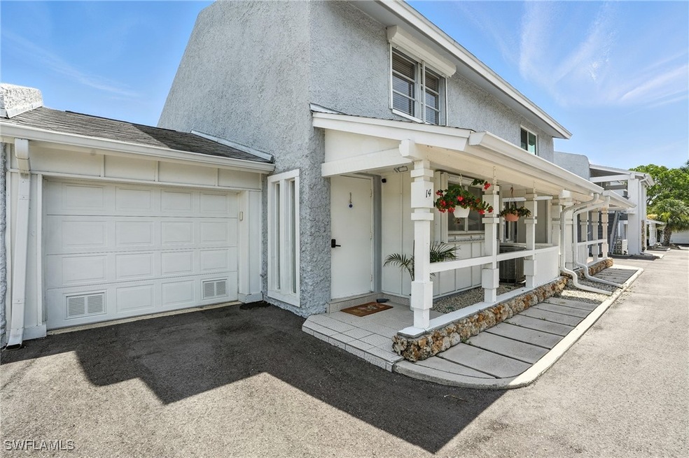 View of front of home and garage