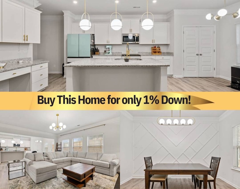 BUY THIS HOME FOR 1% DOWN!
