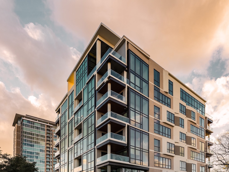 The Mond is a modern 20-resident mid-rise built to