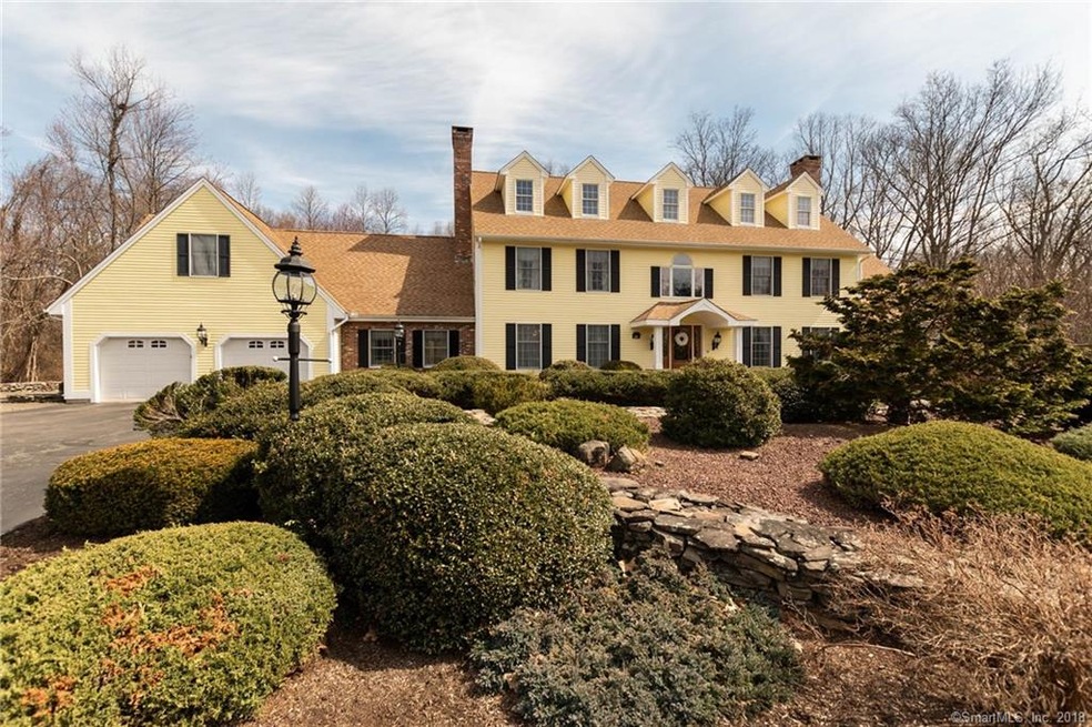 Stately 13 room New England Colonial  situated in 