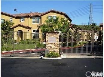 Entrance of the gated serene community of Tremont
