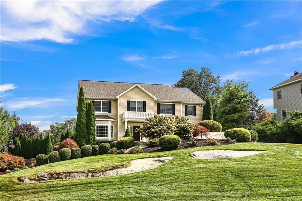 View of this desirable Center Hall Colonial in the
